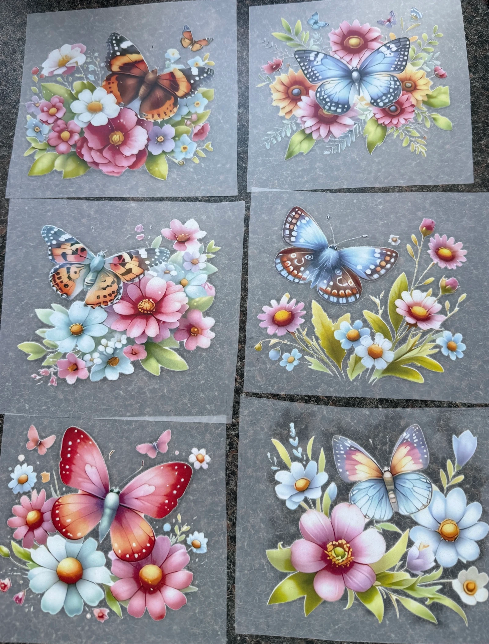 Transfers DTF Mariposas y Flores - Por unidad – photo 3
